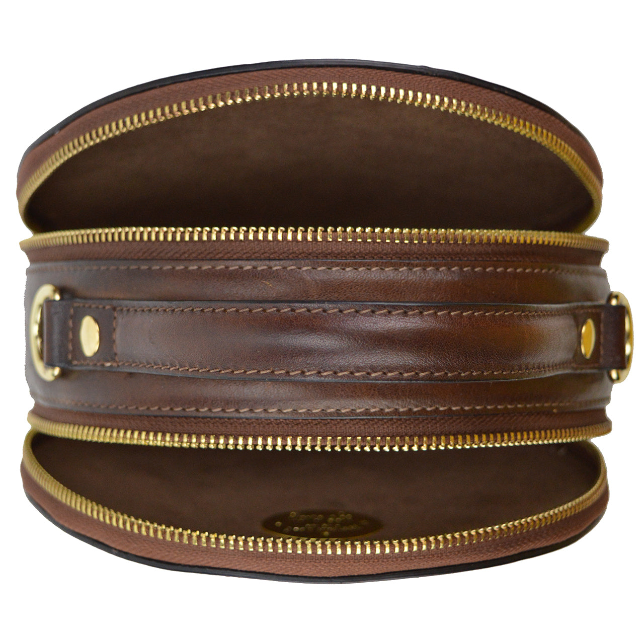 소가죽 소재의 Pratesi Troghi T188 토트백 - Bruce Dark Green