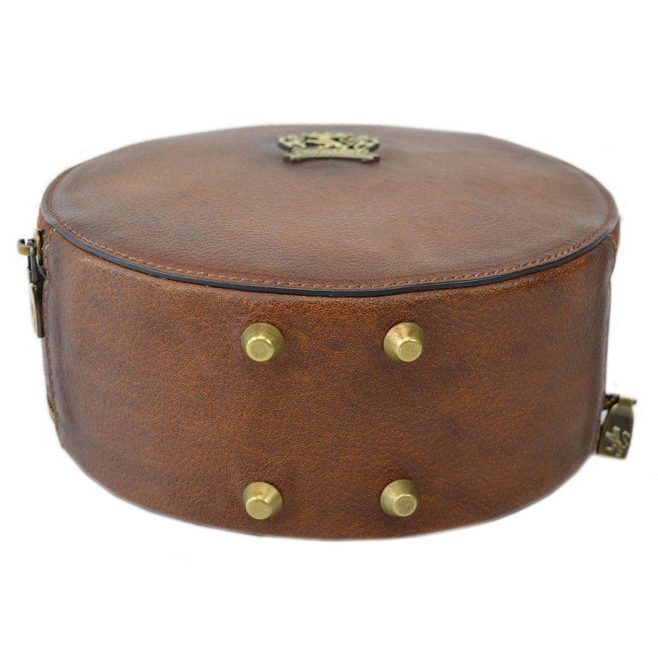 Bolso Tote Pratesi Troghi B188 en cuero de vaca - Troghi B188 Café