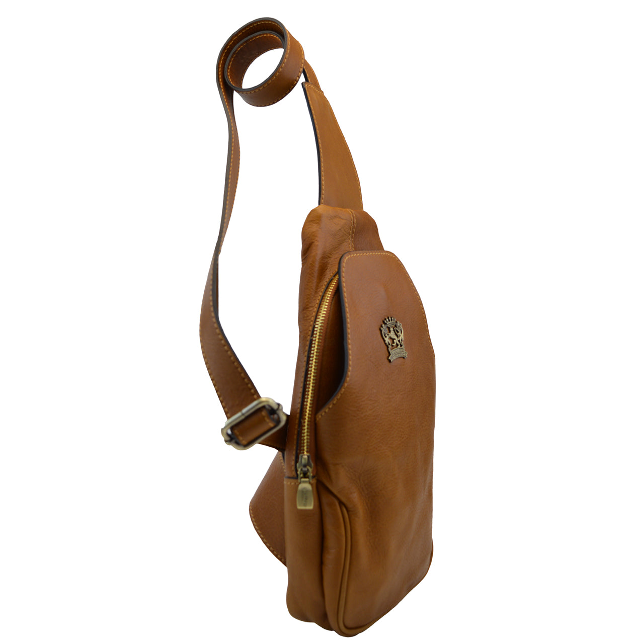 Pratesi Backpack San Quirico d'Orcia in Italian Vegetable Dyed Leather - Cherry