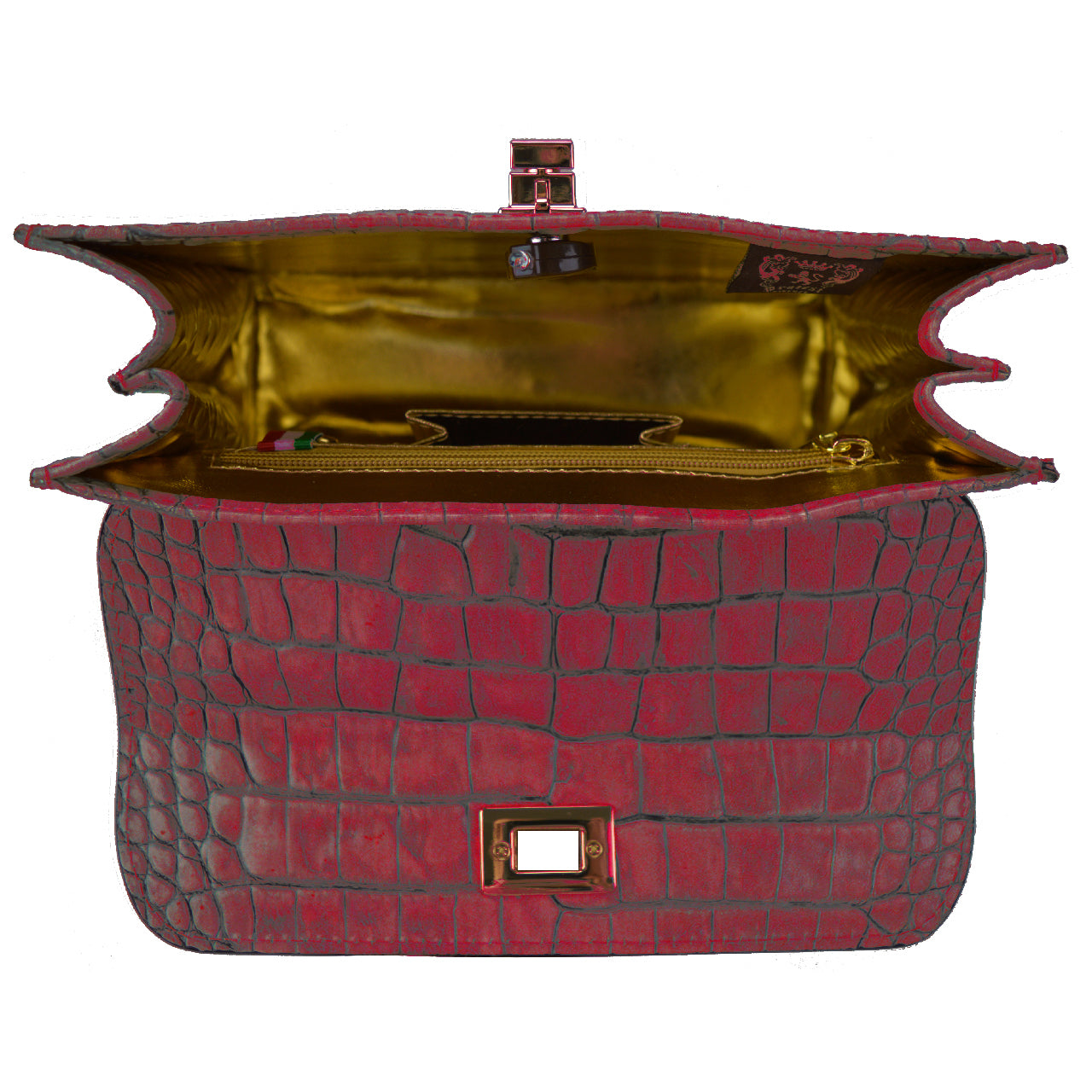 Pratesi Lucignano K280/26 Sac à main en cuir de vache - King Fuxia