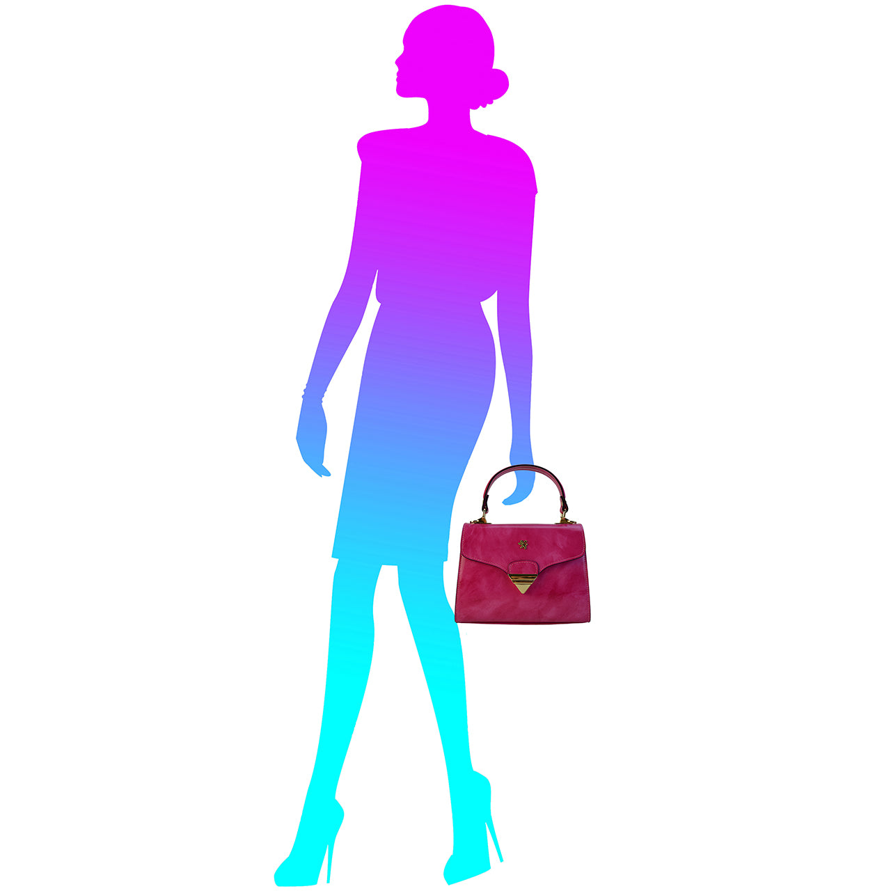 Pratesi Burchio Lady Bag R399 - Radica Violet