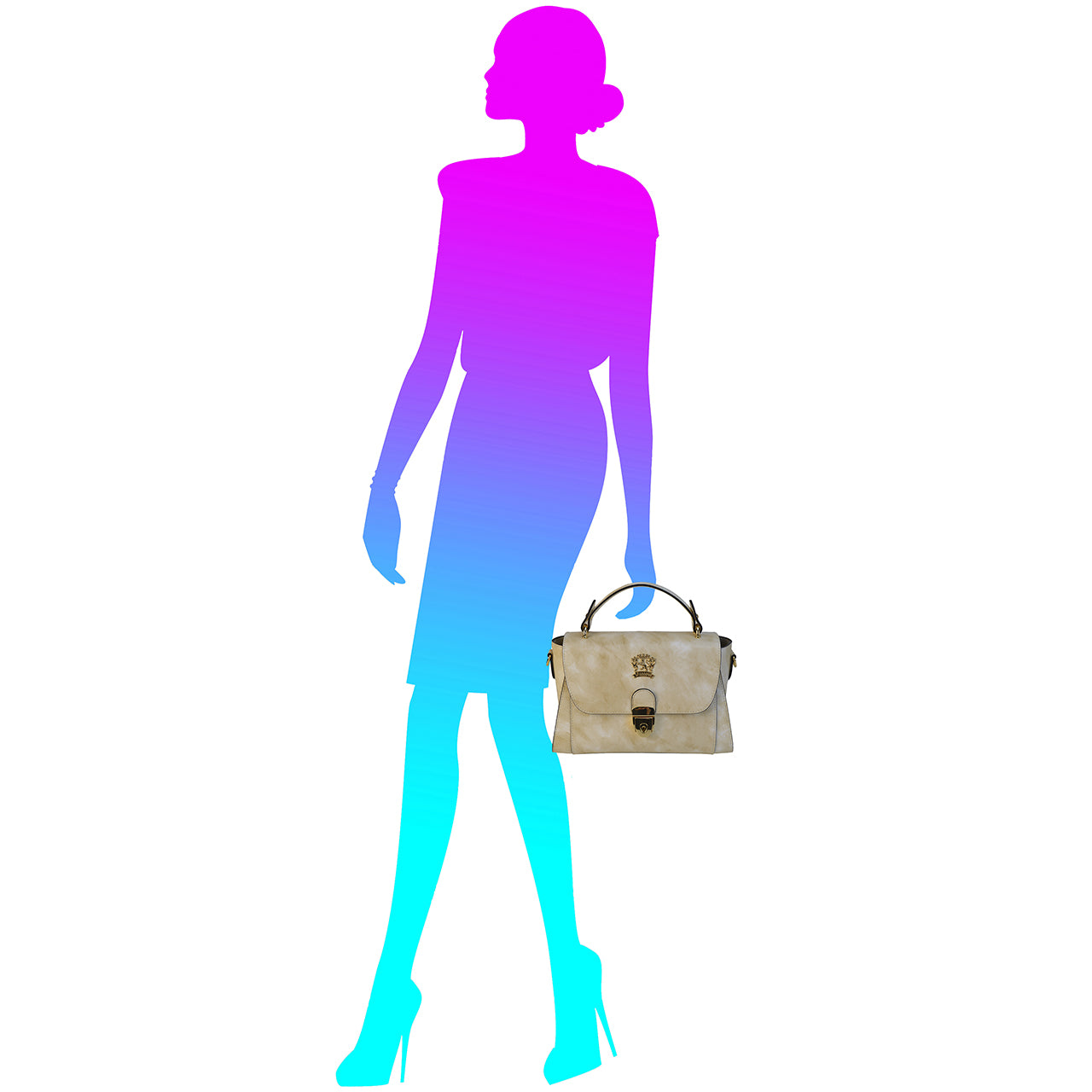 Bolso señora Pratesi Caiano R547 - Radica Café