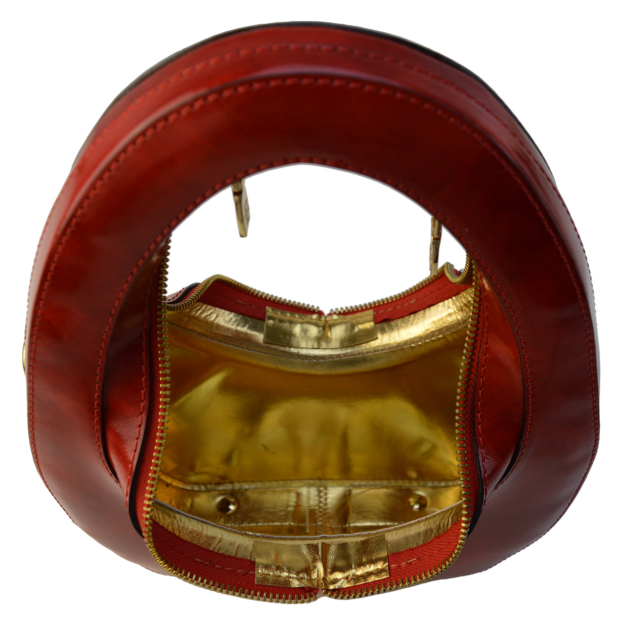 Pratesi Lucca Mini R618/24 Lady Bag en cuir de vache - Radica Noir