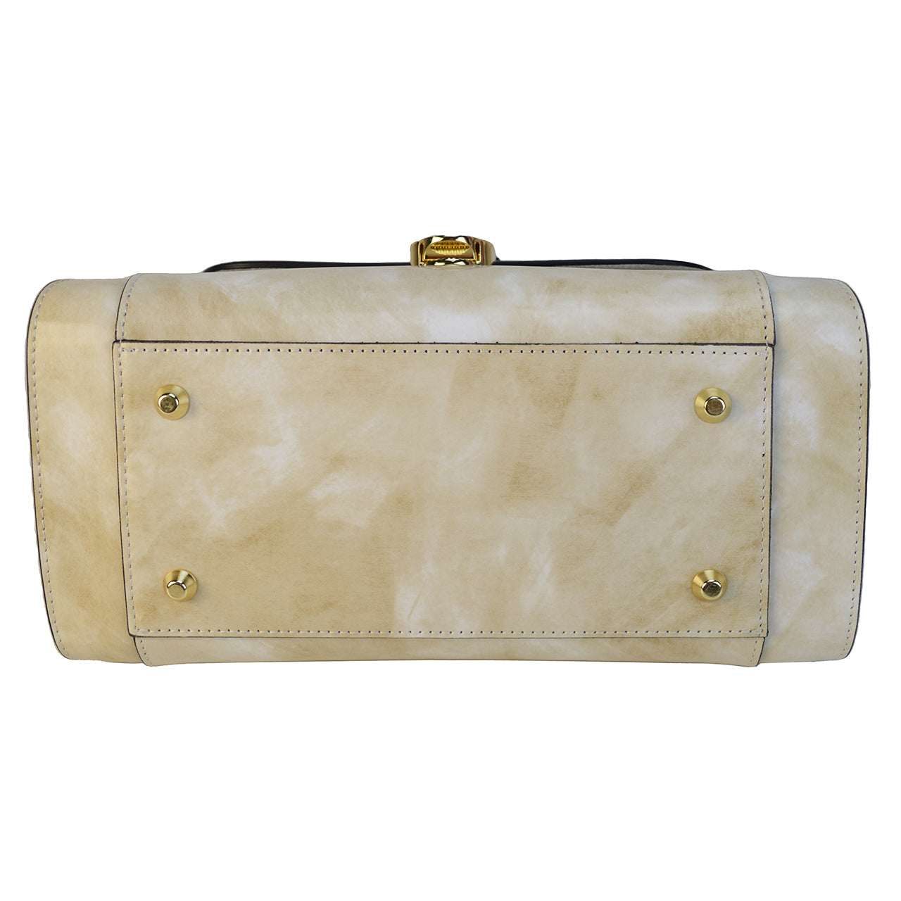 Pratesi Caiano Woman's Handbag in Genuine Italian Brunelleschi Leather - Emerald