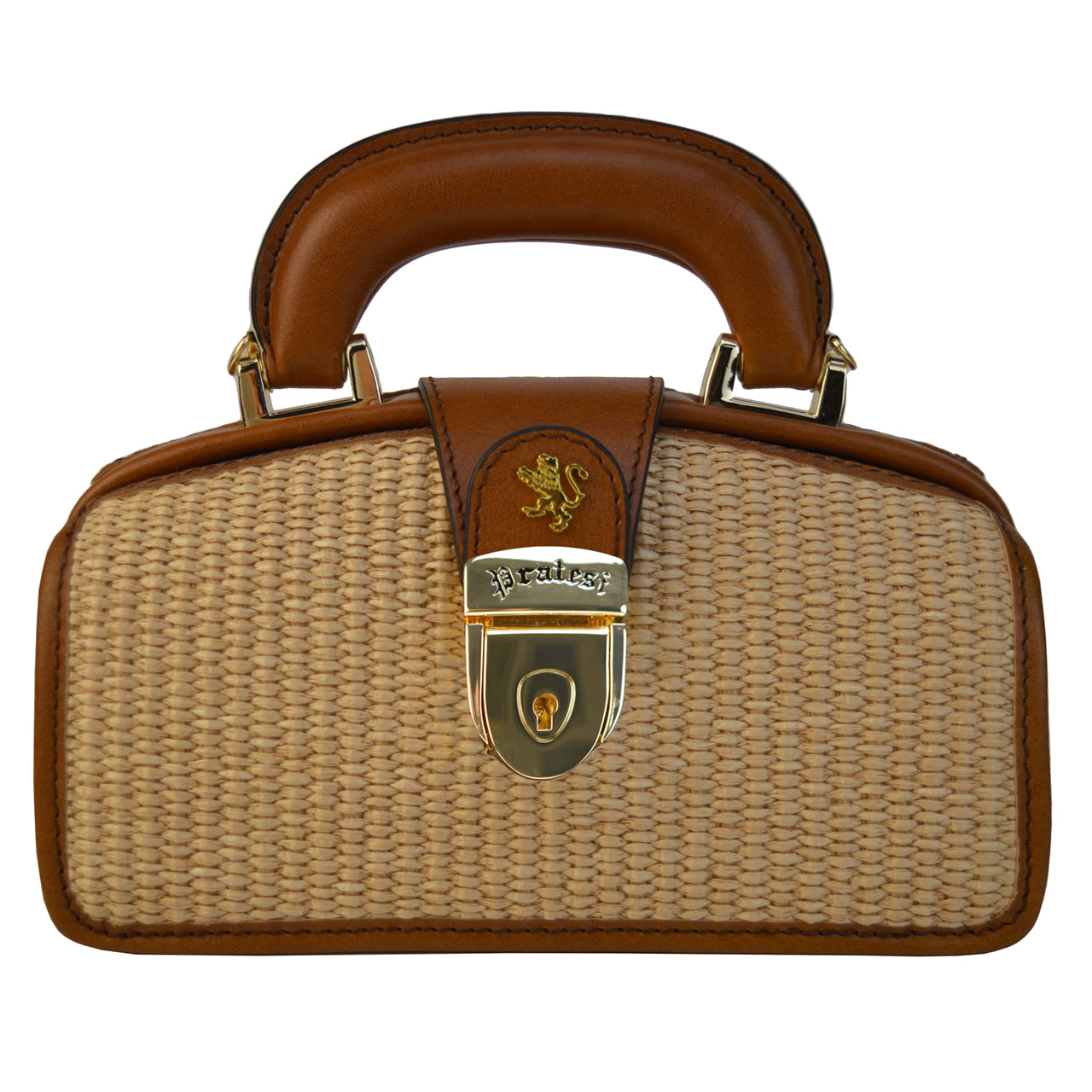 Pratesi Brunelleschi Mini Handbag S120/MPCE Summer Brown Pratesi USA