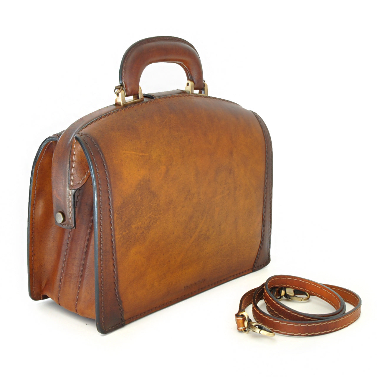 이탈리아산 천연 가죽 소재의 Pratesi 핸드백 Miss Brunelleschi Bruce