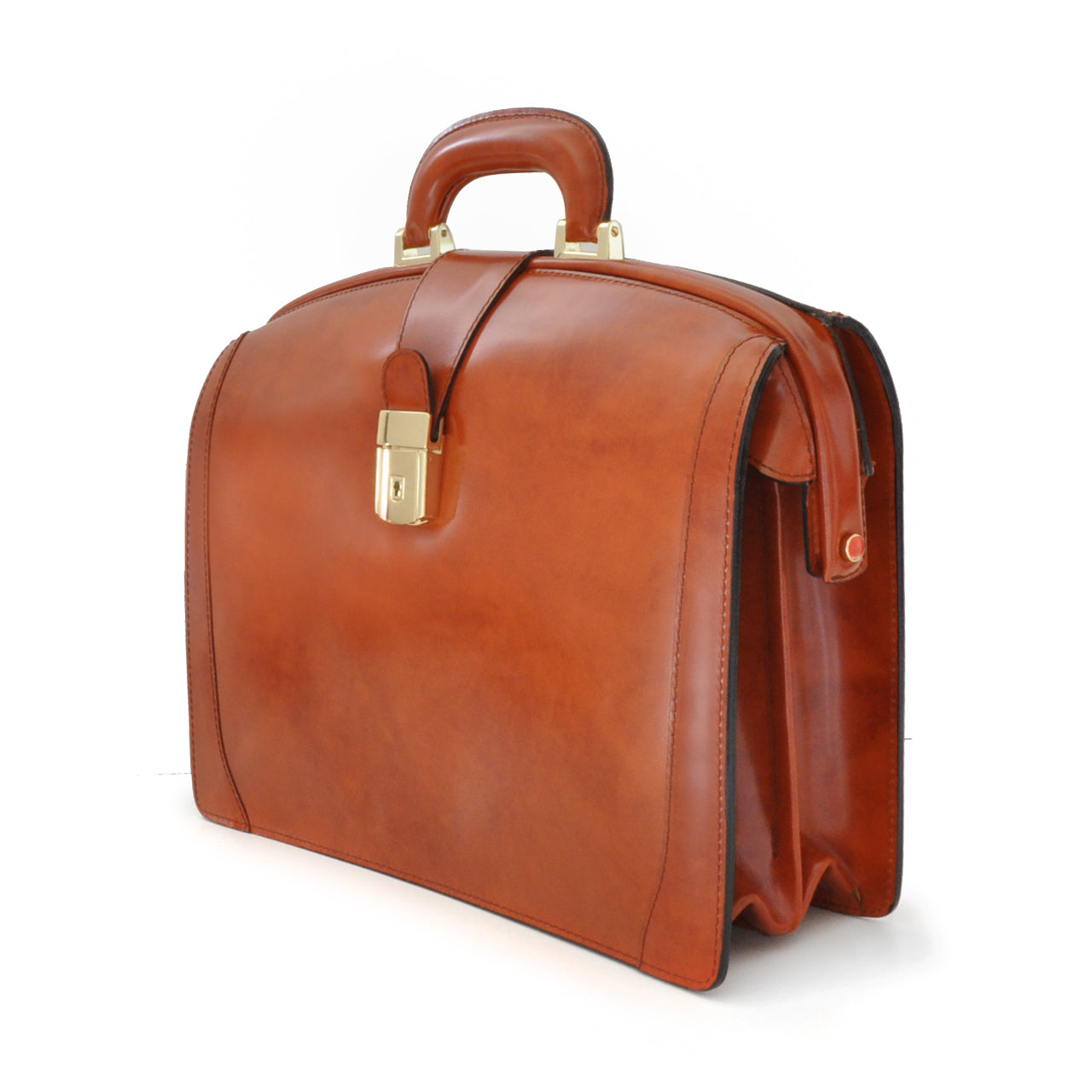 Pratesi Brunelleschi Medium Briefcase in genuine Italian leather