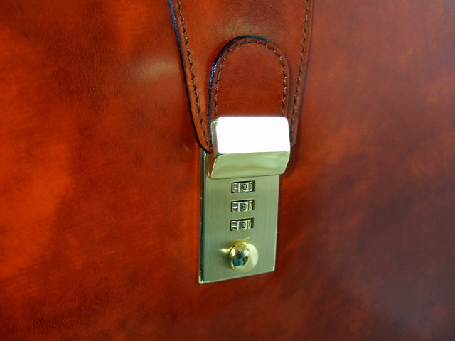 Pratesi Brunelleschi Briefcase in genuine Italian leather