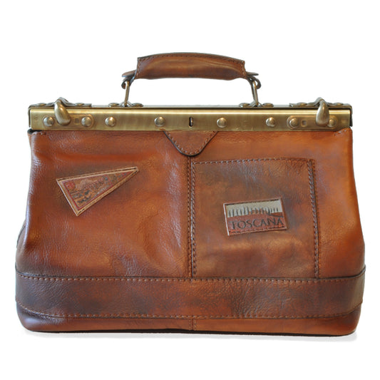 Pratesi Handbag San Casciano in genuine Italian leather