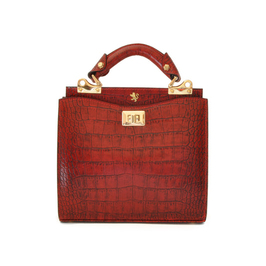 Pratesi Anna Maria Luisa de' Medici Small King Lady Bag in genuine Italian leather