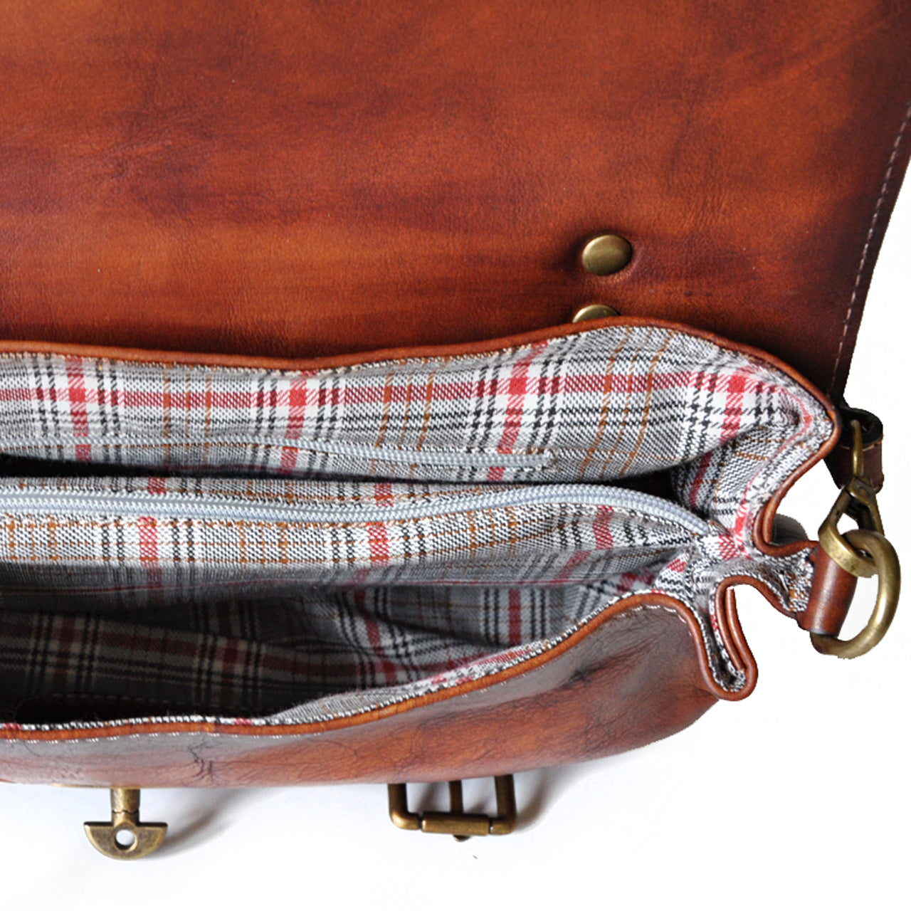 이탈리아 정품 가죽 소재의 Pratesi 여성 백 Castell'Azzara 스몰