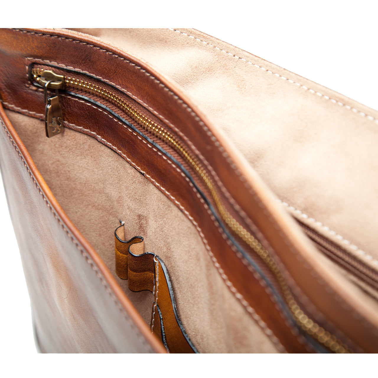 Pratesi Handbag Fivizzano in genuine Italian leather