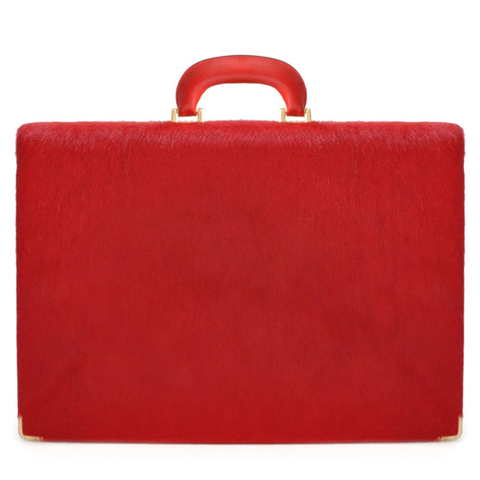 Pratesi Cavallino Briefcase 24H in real leather