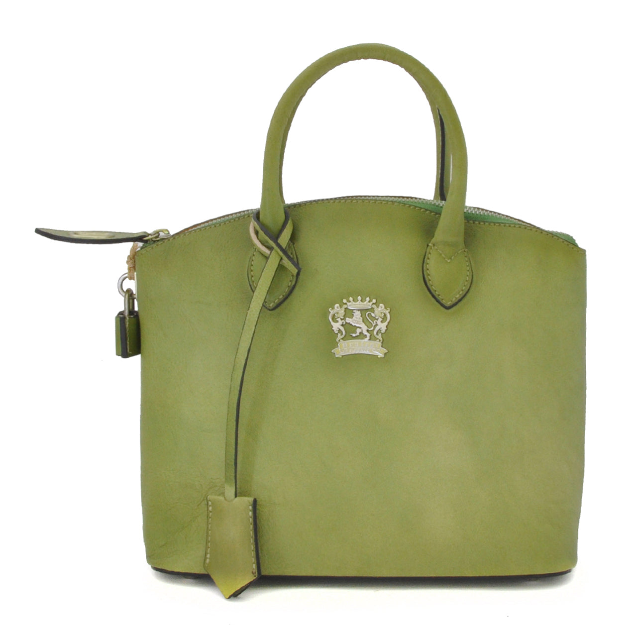 Pratesi Versilia Borsa In Pelle Cognac - Artigianale Italiana, Tracolla Regolabile