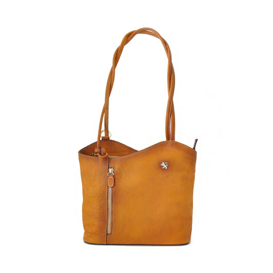 Pratesi Shoulder Bag Consuma Small in genuine Italian leather