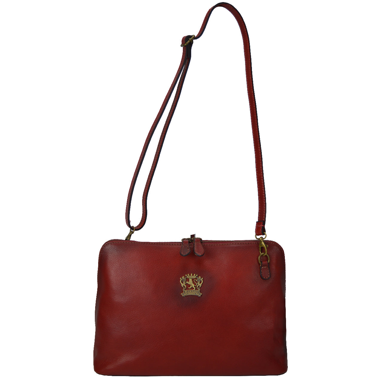 Pratesi Panzano B258 Bag in genuine Italian leather - Panzano B258 Mustard