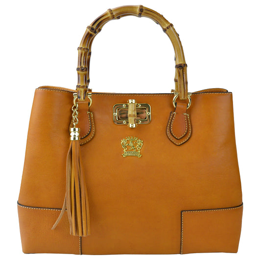 Pratesi Sarteano Shoulder Bag in genuine Italian leather