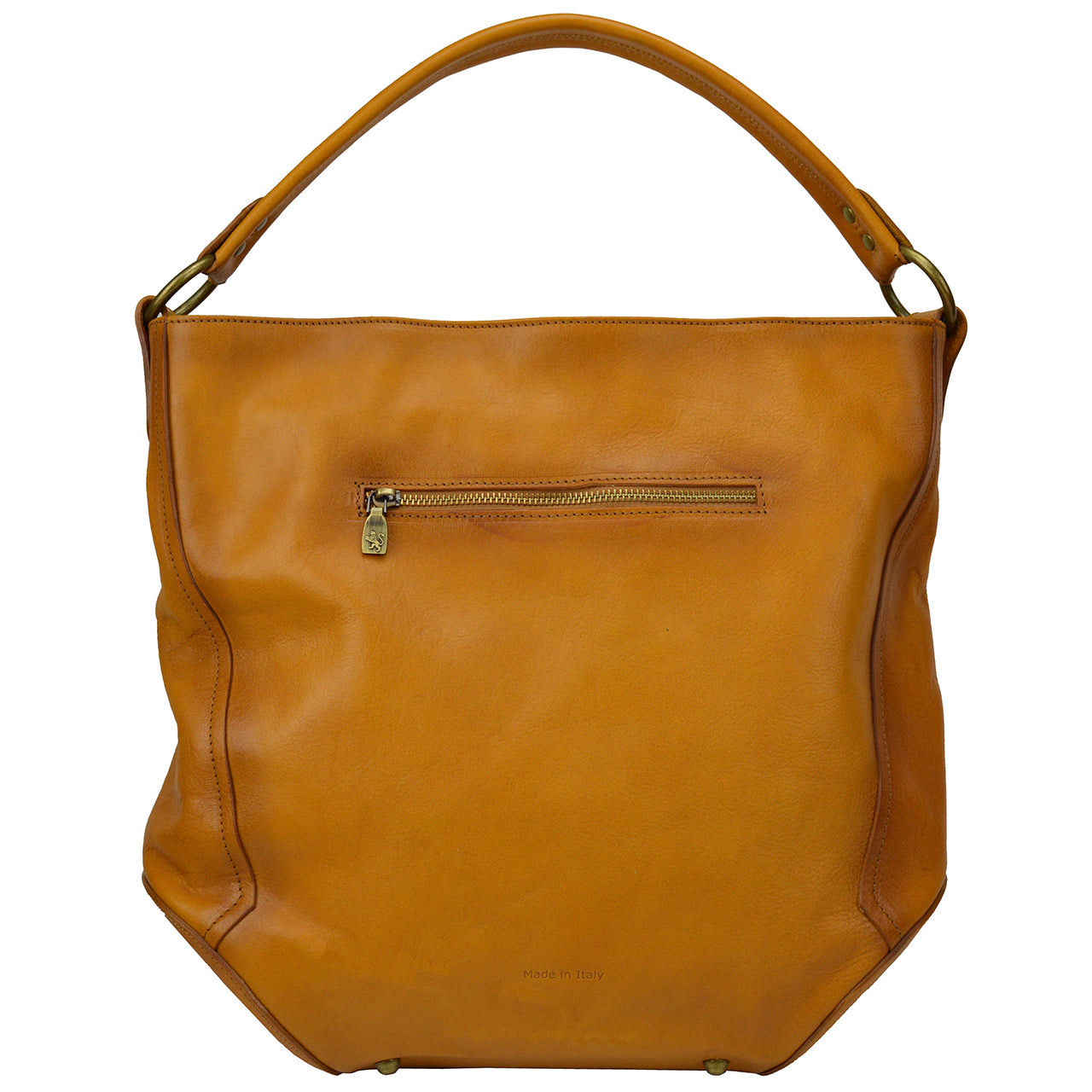 Pratesi Faella B477 Shoulder Bag in genuine Italian leather - Faella B477 Black