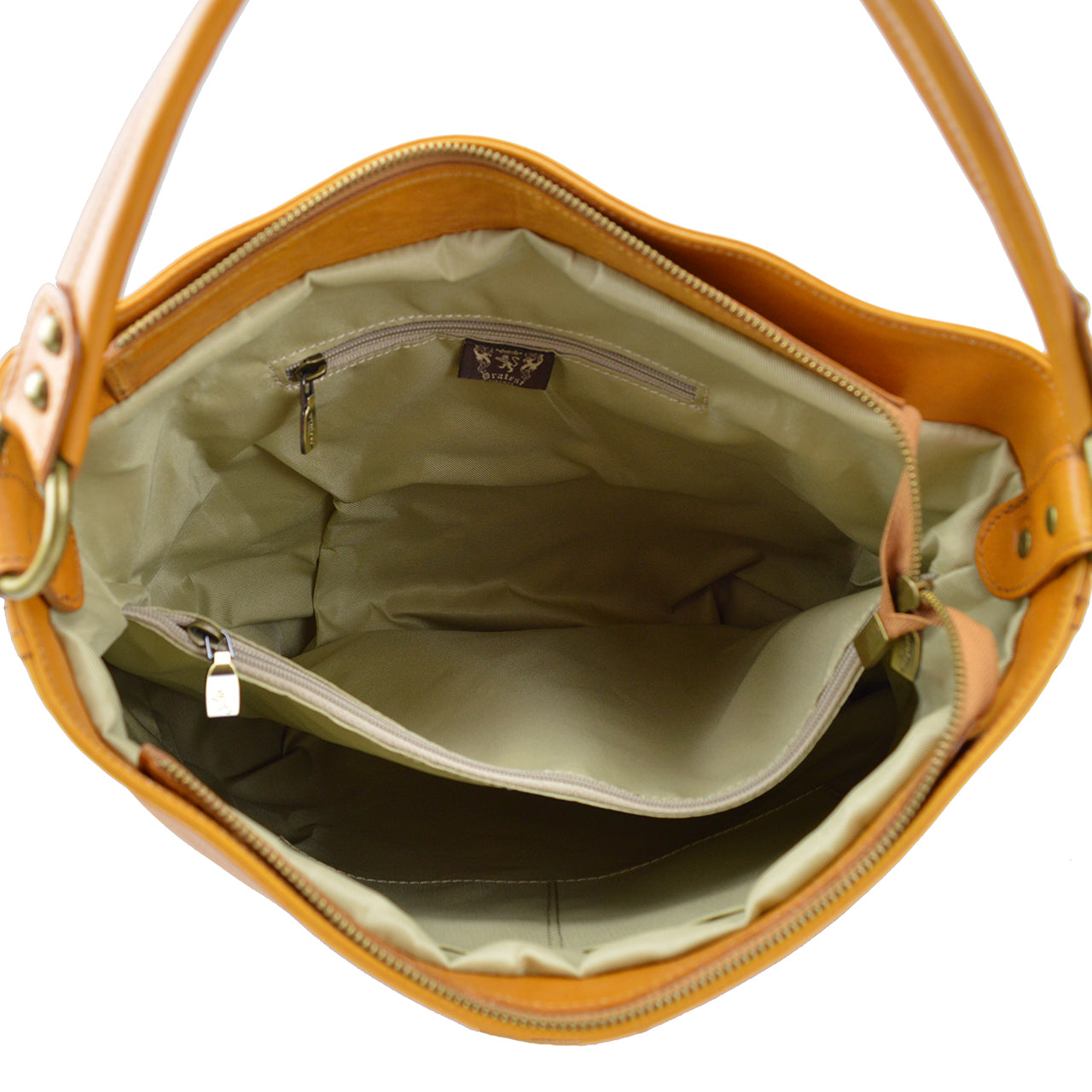 Pratesi Faella B477 Shoulder Bag in genuine Italian leather - Faella B477 Black