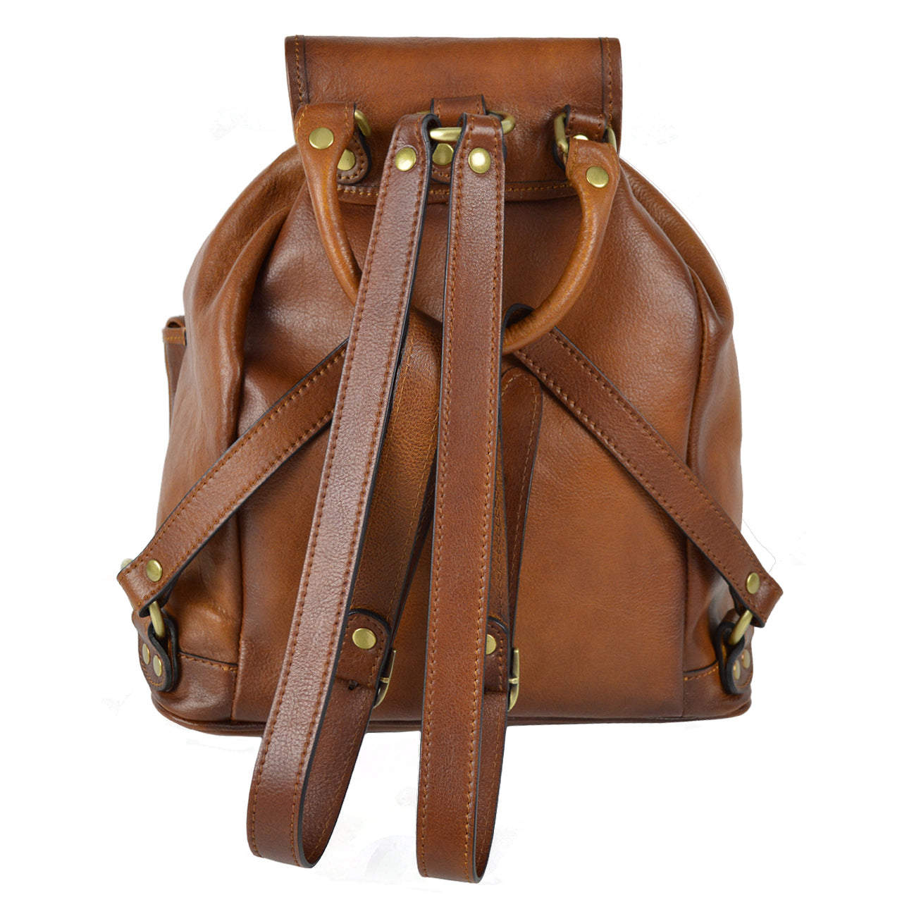 Pratesi Backpack Caporalino in genuine Italian leather