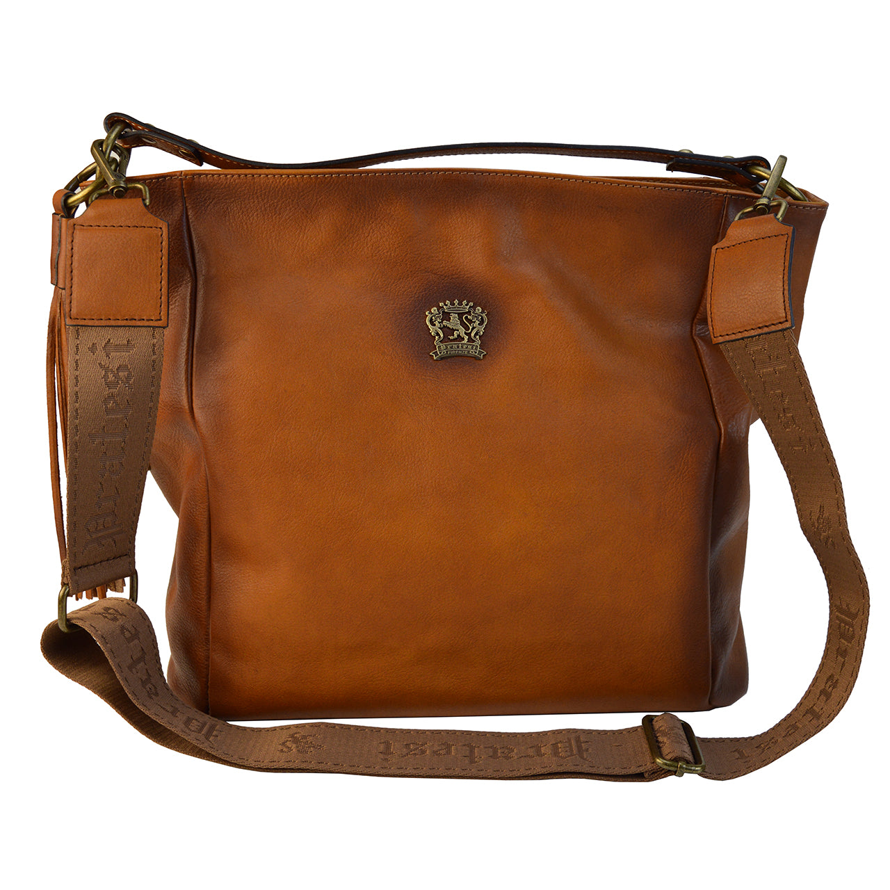 Pratesi Poppi B352 Bolso bandolera en auténtica piel italiana