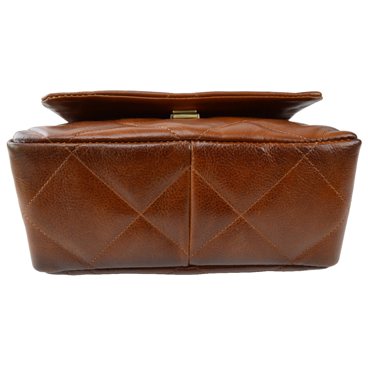 Pratesi Torrita di Siena Ladybag B448 - Cuero Italiano de Curtido Vegetal Negro