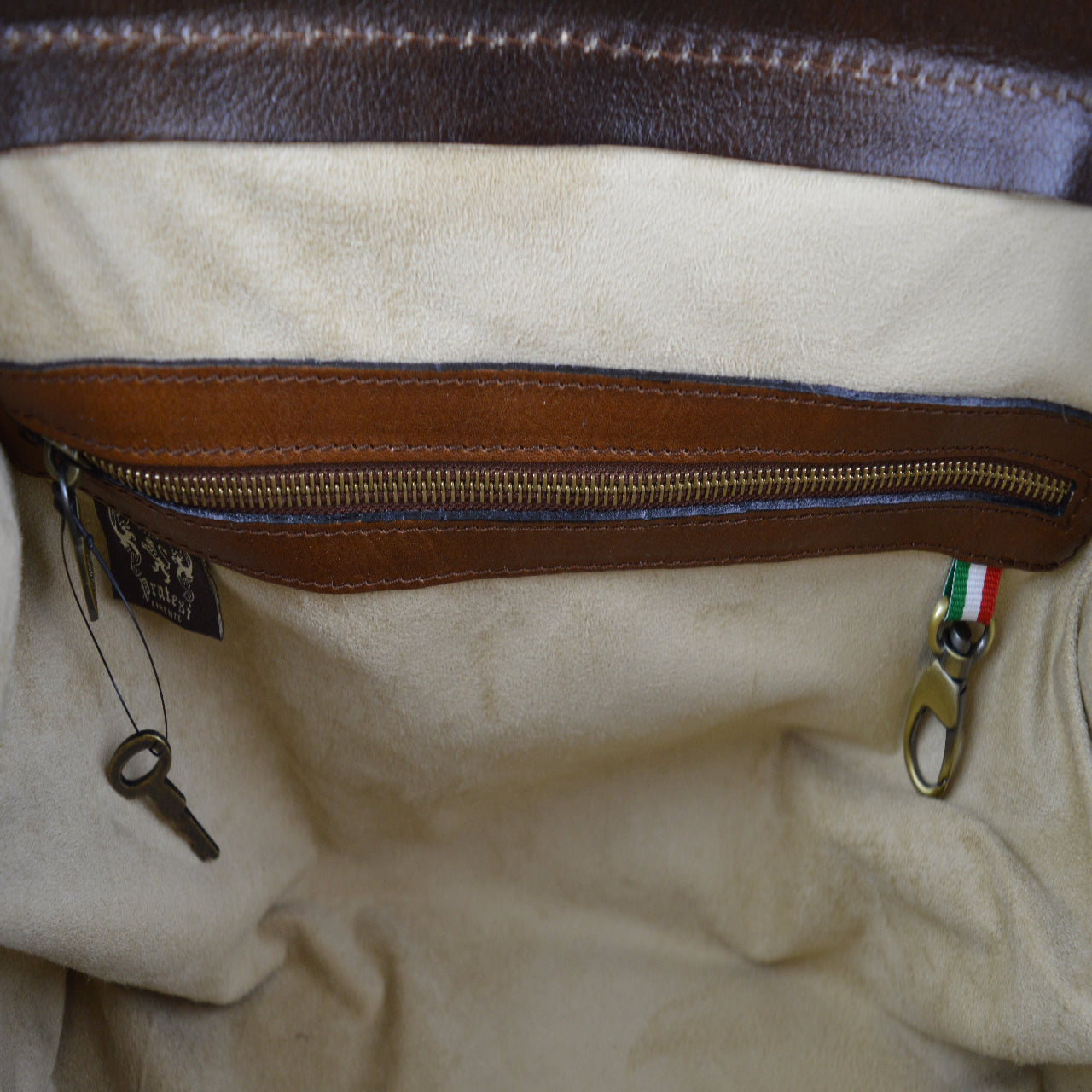 Pratesi Doctor Bag in genuine Italian leather