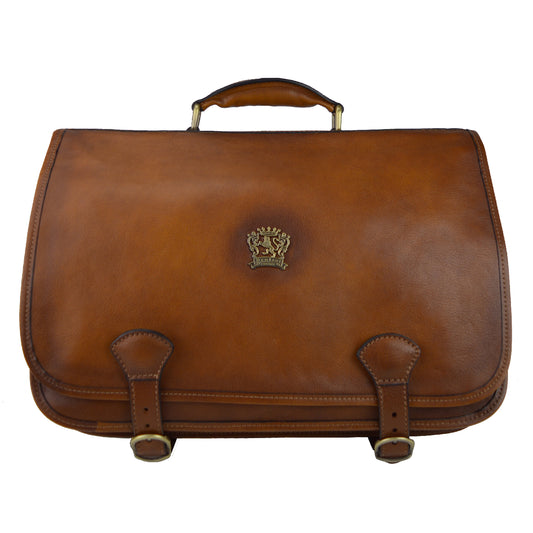 Pratesi Business Bag Secchieta in genuine Italian leather