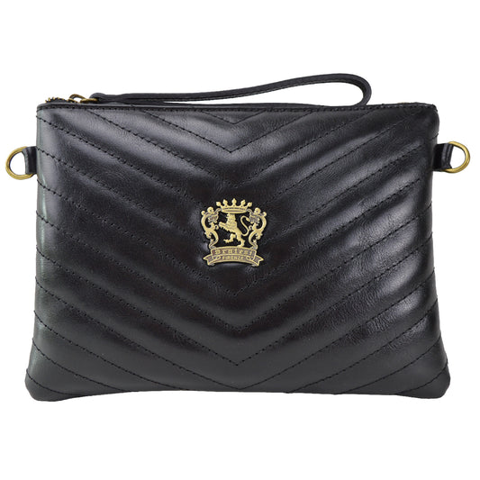 Pratesi Rufina Woman Bag in genuine Italian leather - Rufina Black