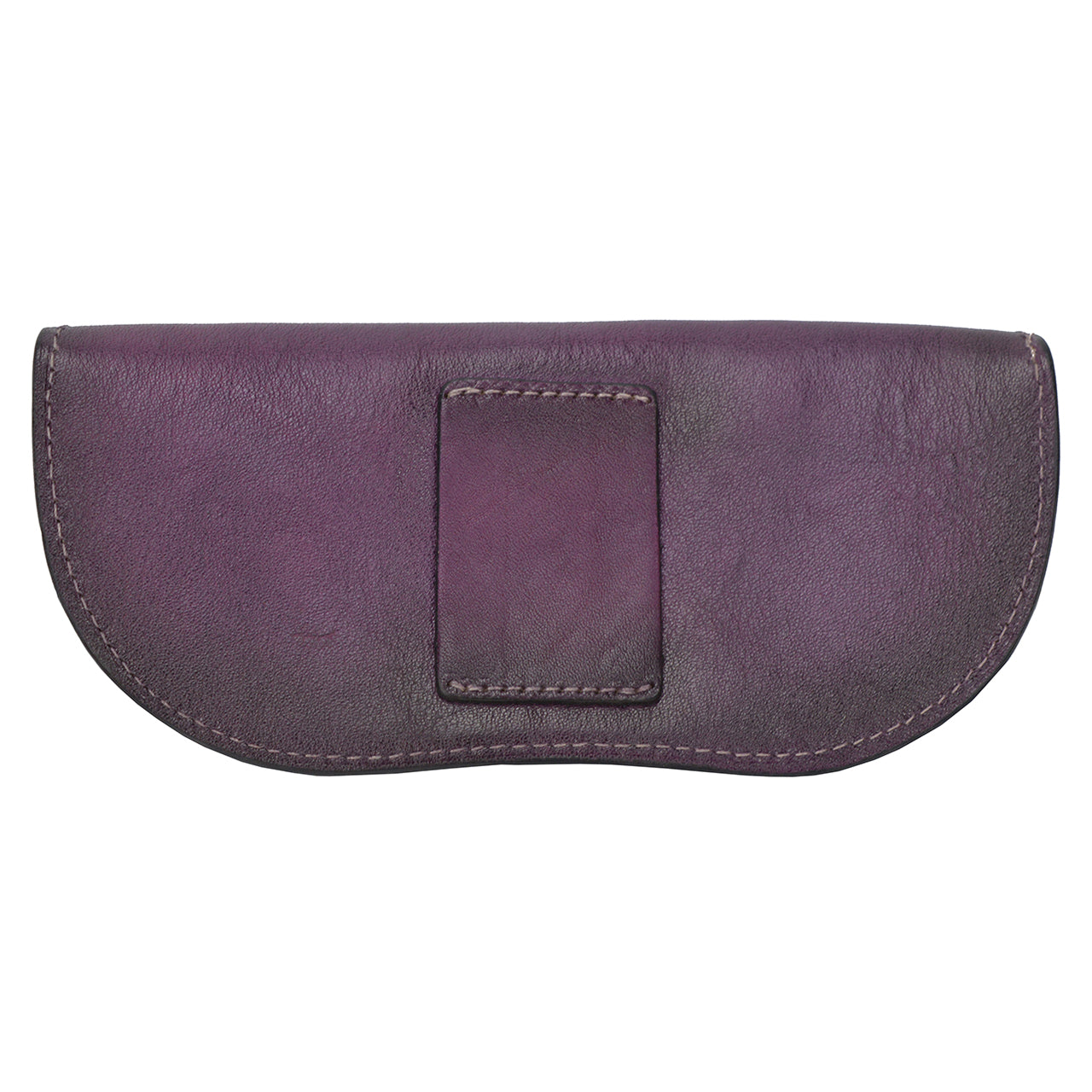Pratesi Eyeglass Case in Italian Vegetable-Dyed Leather - Electric Blue