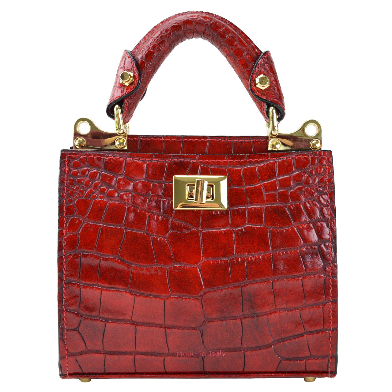 Pratesi Anna Maria Luisa de' Medici Small Lady Bag in genuine Italian leather