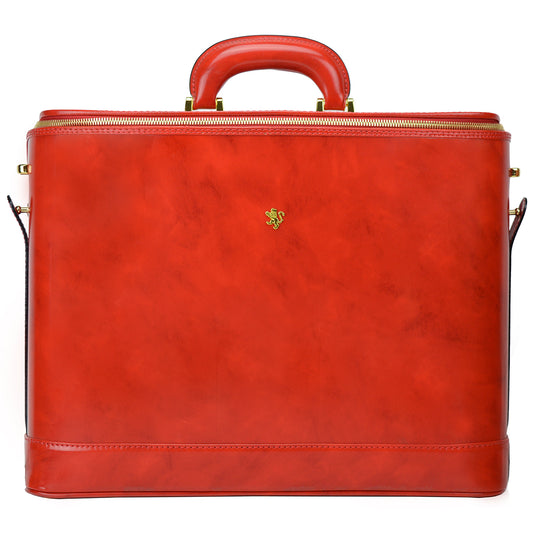 Pratesi Raffaello Laptop Bag 17 in genuine Italian leather