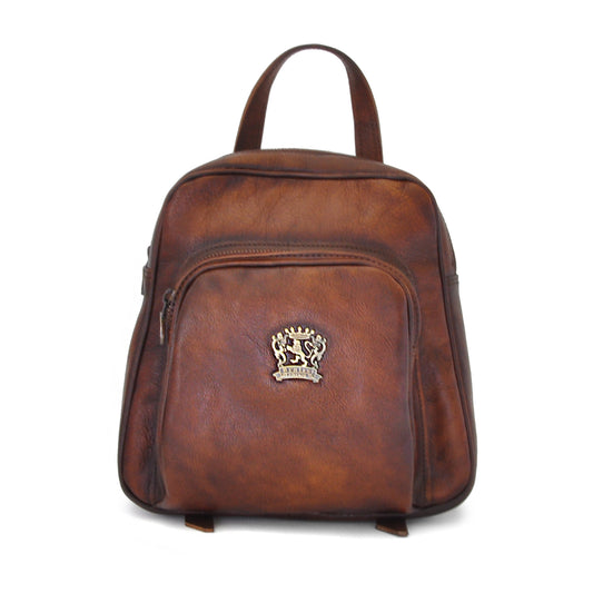 Pratesi Sirmione Backpack in genuine leather - Brown