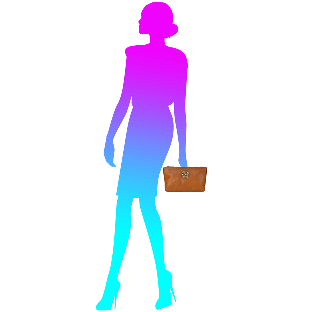 Pratesi Ciliana envelope B231 in Genuine Leather - Bruce Brown- LQE