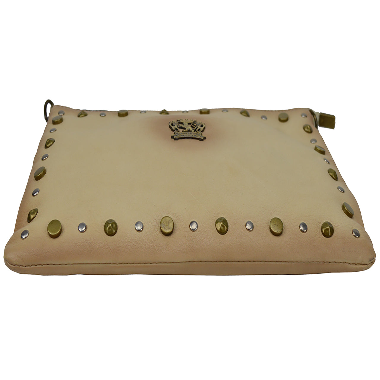 Pratesi Montebonello Leather Clutch in Vegetable-Dyed Leather -  Black