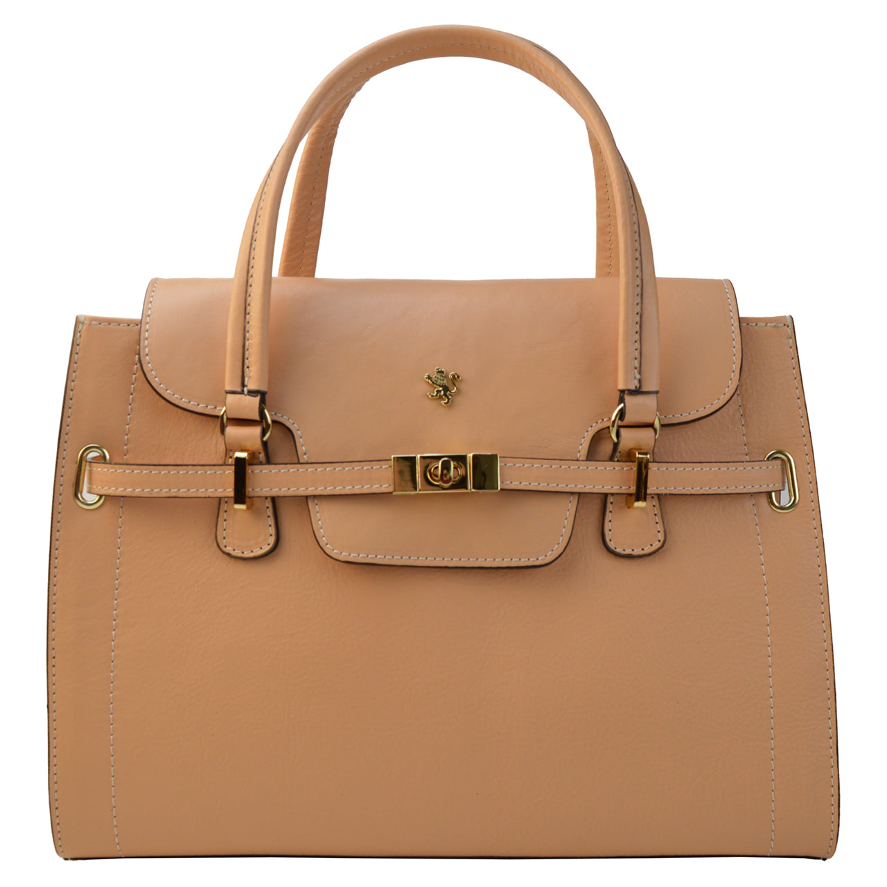 이탈리아 정품 가죽 소재의 Pratesi 핸드백 Baratti - Brunelleschi Leather Pink