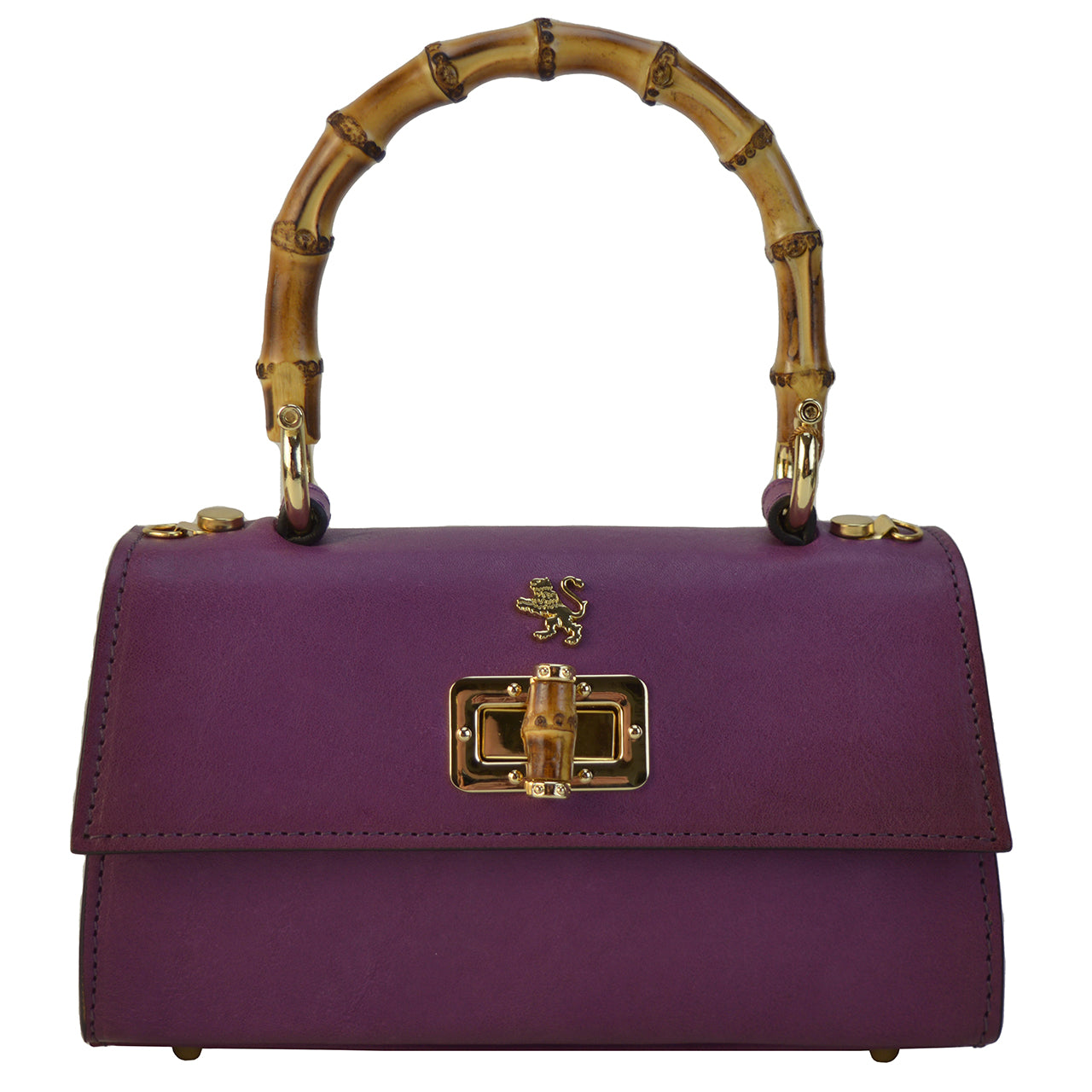 Pratesi Castalia B298/20 Lady Bag in genuine leather - Violet