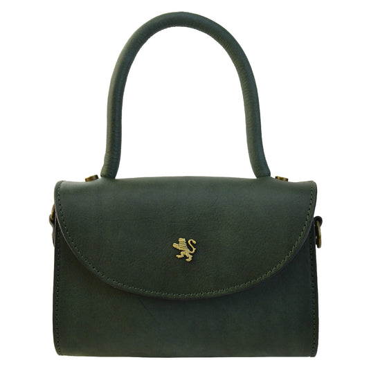 Pratesi Dudda Clutch bag B112 - Dark Green