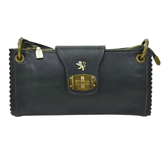 소가죽 소재의 Pratesi 여성 백 Pontremoli B336 - Bruce Dark Green