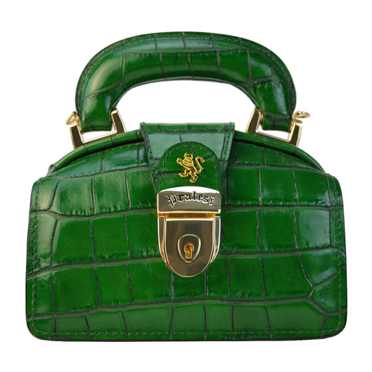 Pratesi Lady 18 Brunelleschi K120/18 in genuine leather - King Emerald