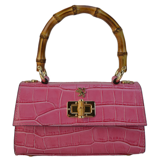 Bolso Lady Pratesi Castalia K298/20 en piel de vaca - King Pink