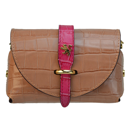 Pratesi Buonconvento Cross Body Bag K331 - King Powder Pink