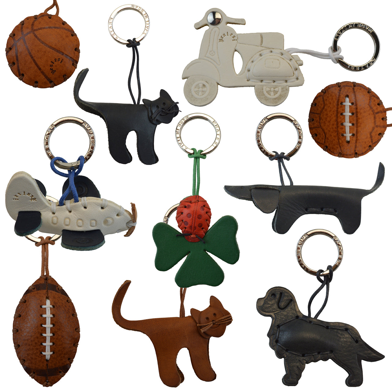 Pratesi Key Holder Charms P111 - Pizza – Pratesi USA