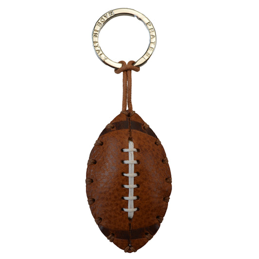 Pratesi Key Holder Charms P111 - Brown Rugby Ball- LQE