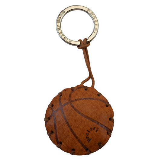 Pratesi Key Holder Charms P111 - Brown Basketball- LQE