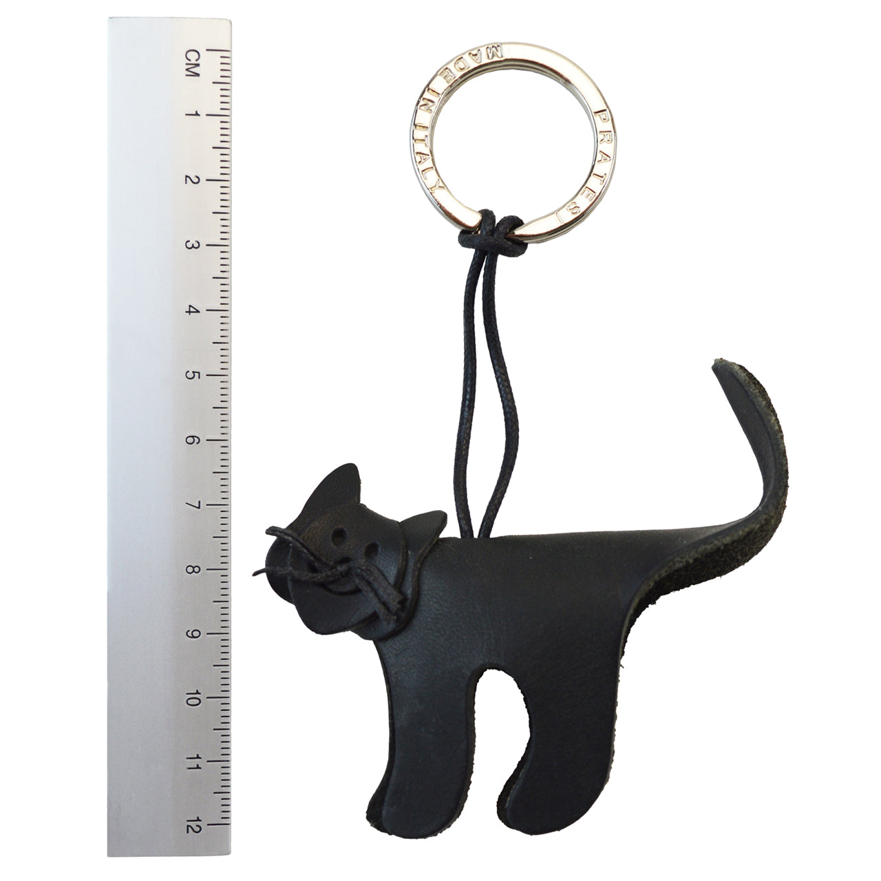 Pratesi Key Holder Charms P111 - Black Cat- LQE