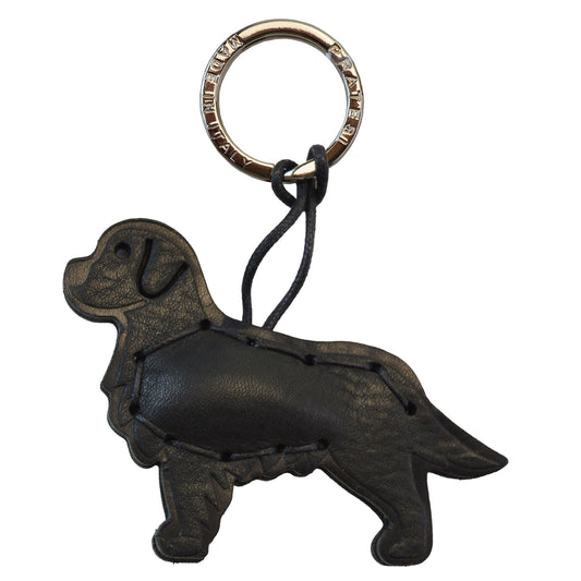 Pratesi Key Holder Charms P111 - Golden Retriever Black Dog- LQE