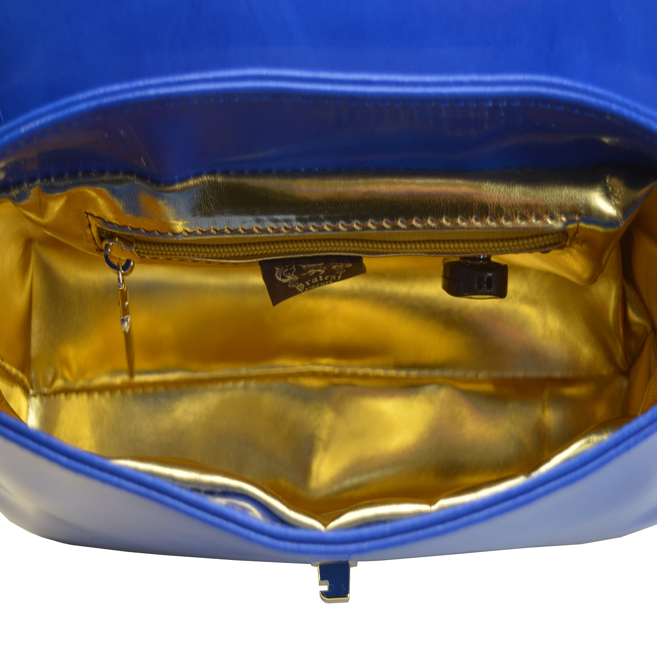 Bolso Lady Pratesi Barchetta R290 en cuero de vaca - Radica Violeta