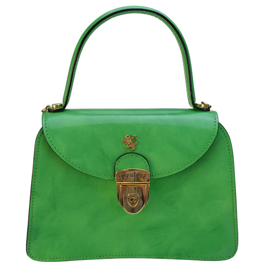 Pratesi Veneziano R285/M Lady Bag en cuir de vache - Radica Emerald