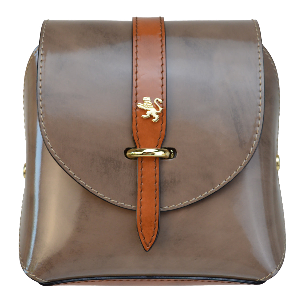 Pratesi Buonconvento R331/L in Genuine Leather - Brunelleschi Grey